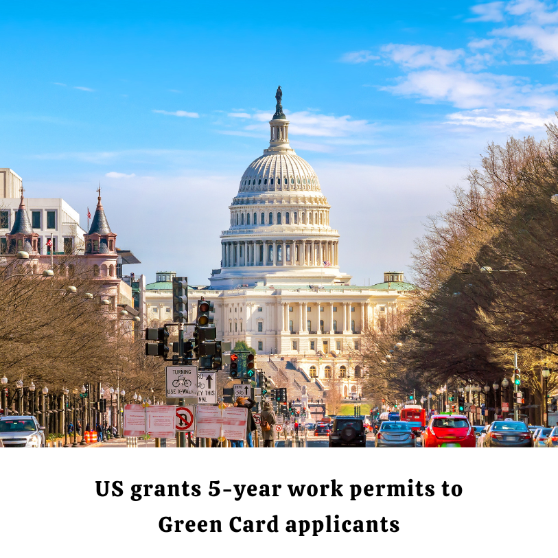 US extends Green card validity for five years